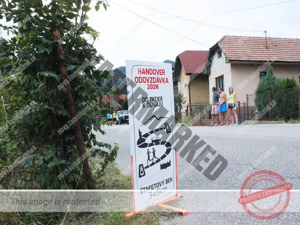 odovzdavka stafetovy beh