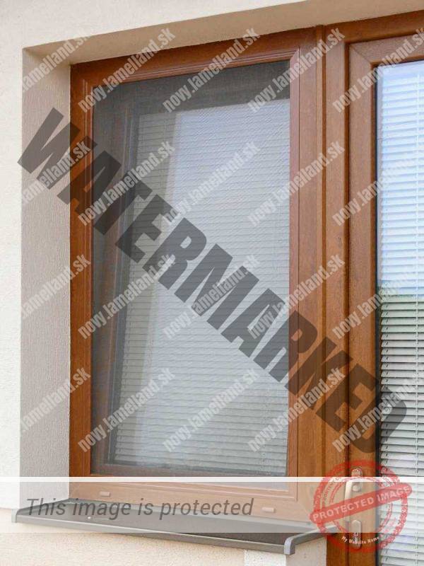 Pevné okenné siete