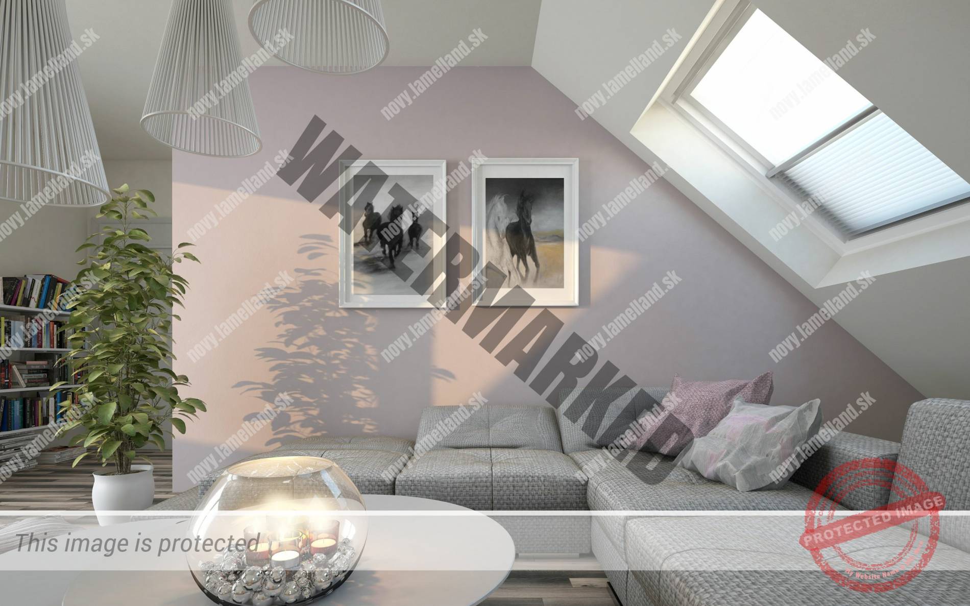 podkrovna izba stresne okno plise