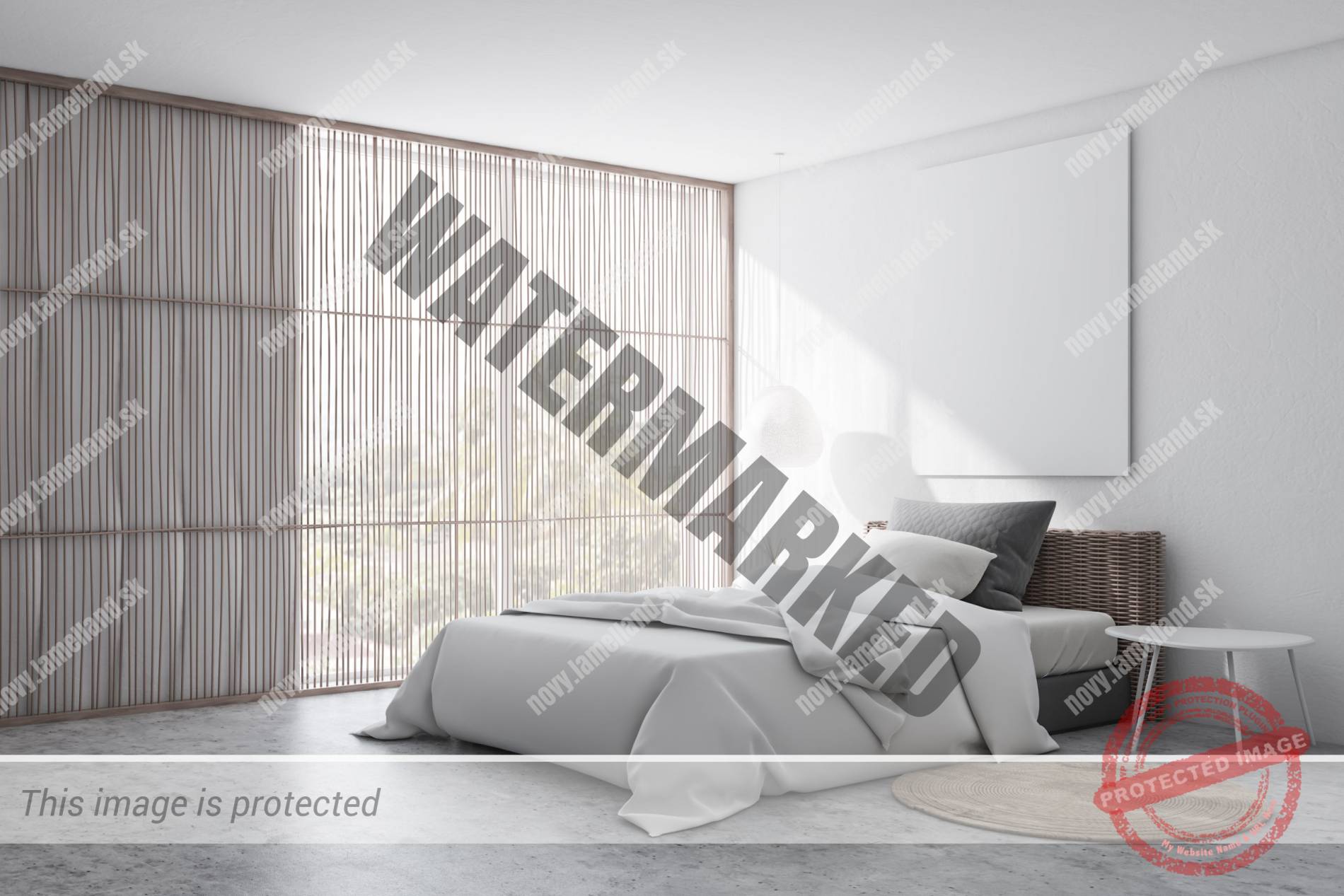 exkluzivne tienenie spalna