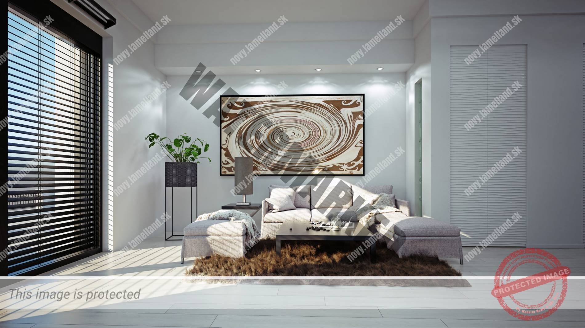 interierove zaluzie moderny inteier spalna